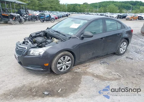 2014 Chevrolet Cruze Ls Auto из США, поврежденный, VIN 1G1PA5SH2E7463485